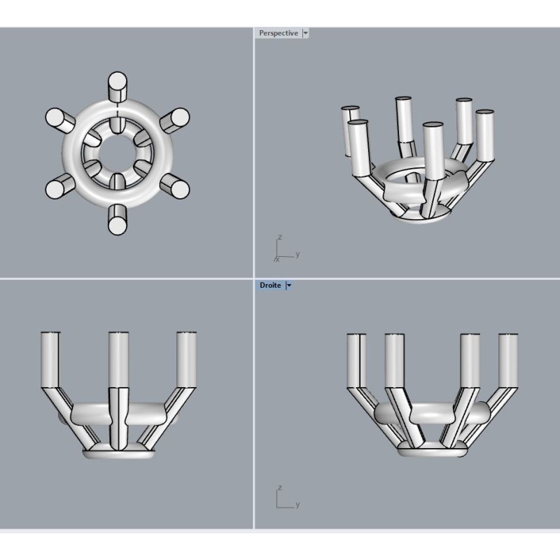 copy of Round Crown 9 serie 8.1mm